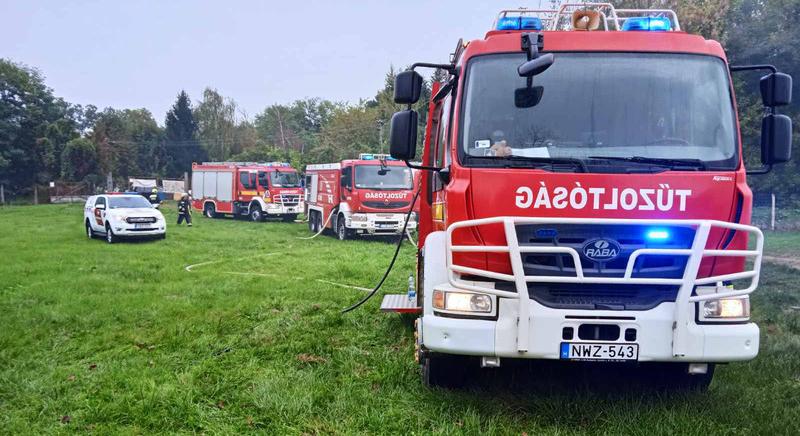 Katasztrófavédelmi gyakorlat Kaposváron