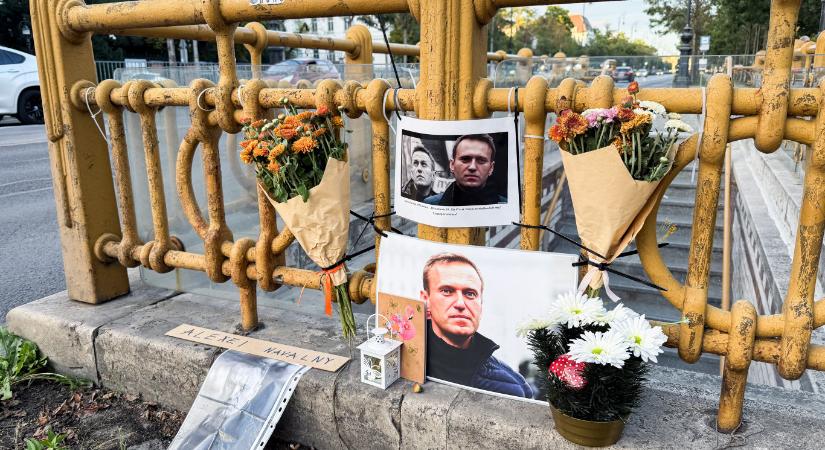 Elkapták a Navalnij-emlékhelyt megrongáló személyt