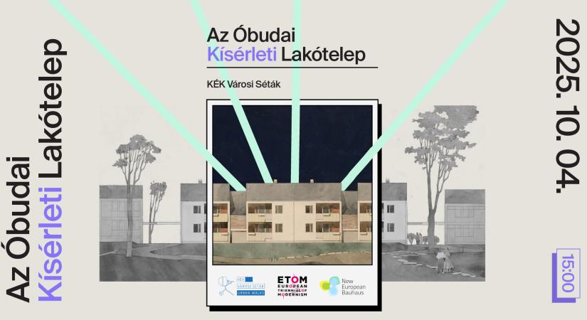 Az Óbudai Kísérleti Lakótelep  ModernTéka Séták