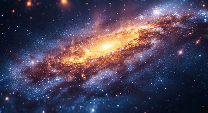 Csodálatos: így látnád a Földről az Androméda-galaxist, ha jóval fényesebb lenne