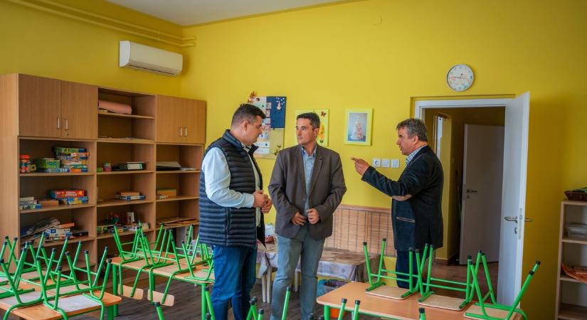 Ismét fejlesztették a település óvodáját