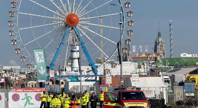 Újra megnyílt a müncheni Oktoberfest, megtalálták a bombafenyegetőt