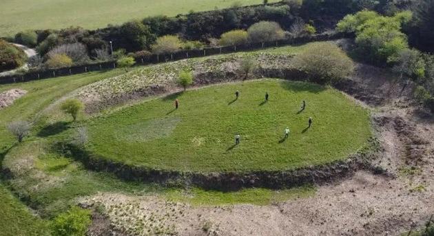 A Castilly Henge régészeti kutatása