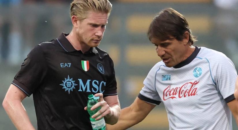 Kevin De Bruyne megkapta méltó büntetését a Napolinál