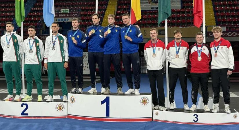 Tapolcai olimpiai érmesekkel lett második a magyar katonai válogatott