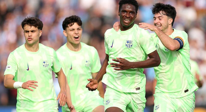 UEFA Ifjúsági Liga: a címvédő Barcelona a PSG legyőzésével maradt százszázalékos