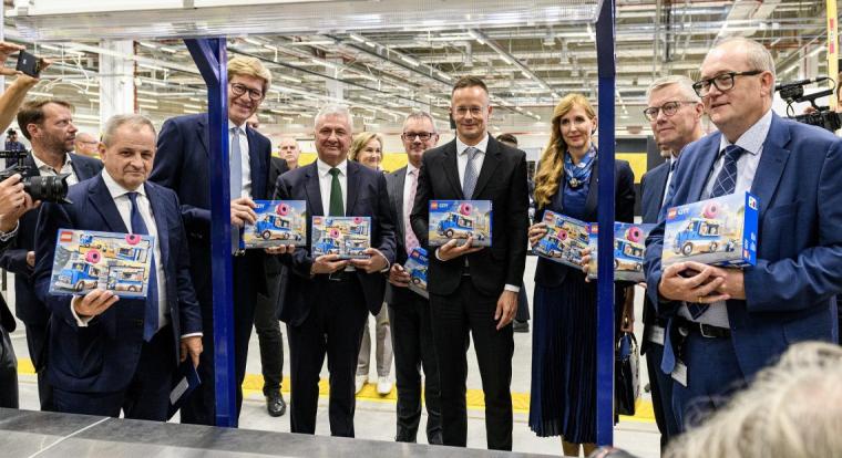 A LEGO jelentősen bővítette nyíregyházi üzemét, a gyár így a világ második legnagyobb LEGO-gyára lett