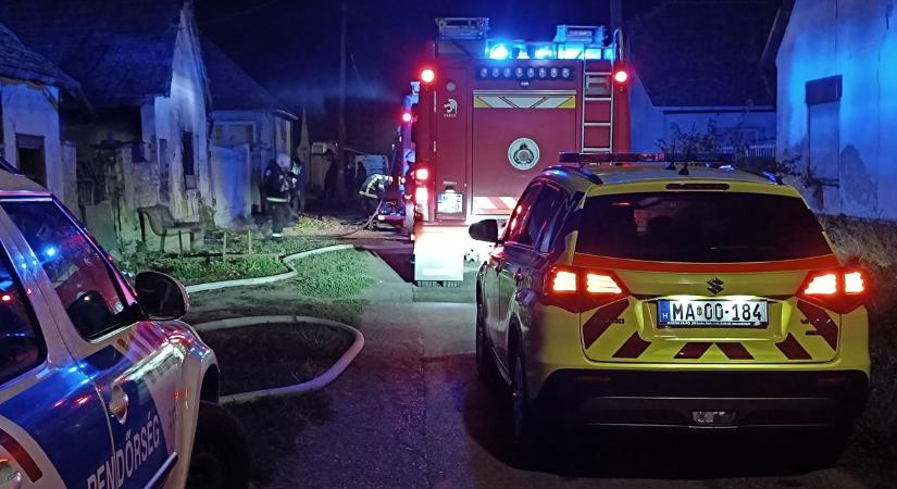 Lángra kapott a ház, az idős férfi és két kutyája is életét vesztette – videó