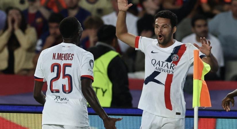 Klubrekordot döntött és az utolsó pillanatokban győzött a PSG a Barcelona otthonában