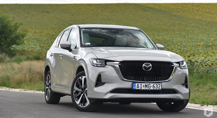 Inkább még két hengerrel és gázolajjal – Mazda CX-60 PHEV-teszt