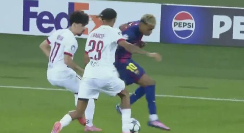 Lamine Yamal cselére ki kell rakni a 18-as karikát, még a PSG sztárjai is a szájukat tátották