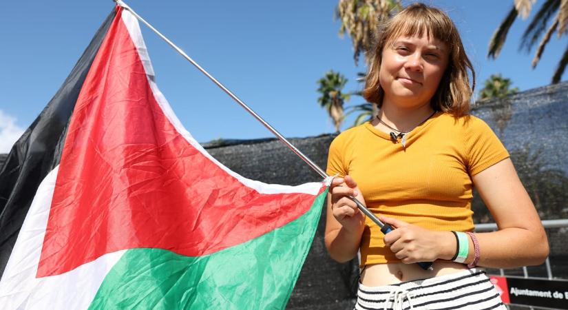 Izrael őrizetbe vette Greta Thunberget