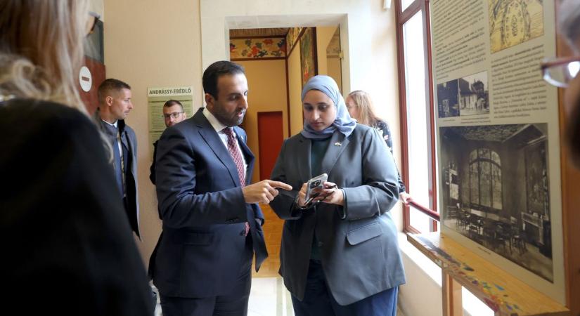 Rippl-Rónai villájában járt az arab nagykövet