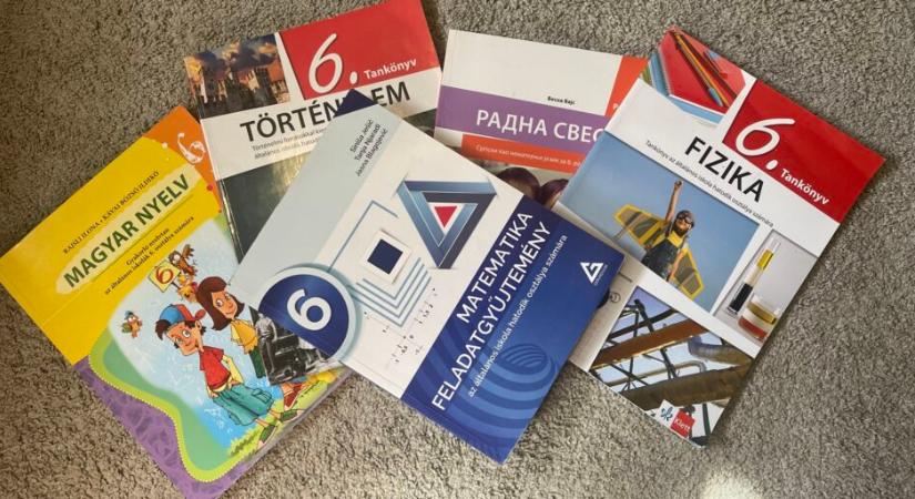 Vissza kell adni a tanév végén az ingyen tankönyveket Szabadkán