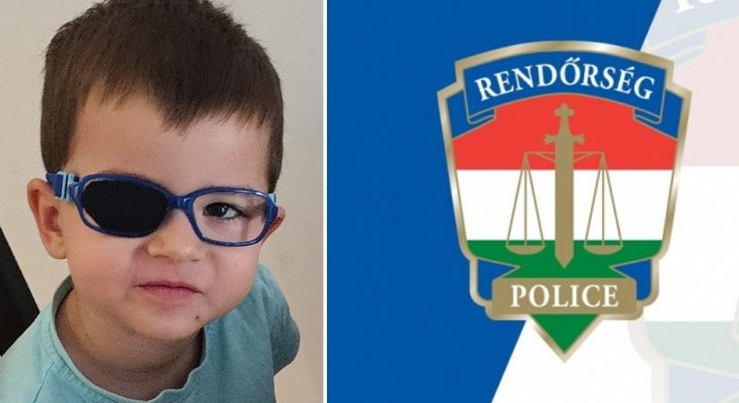 Eltűnt 4 éves kisfiút keres nagy erőkkel a rendőrség