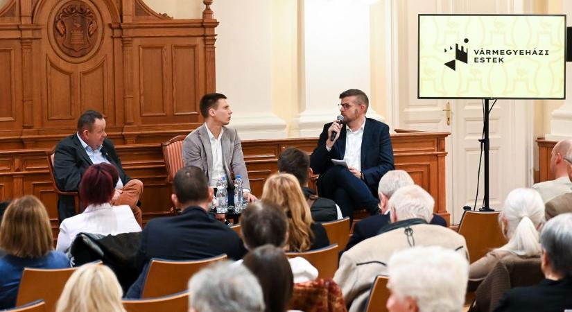 Energia és geopolitika: izgalmas kérdésekre kaptunk válaszokat a Vármegyeházi Estén
