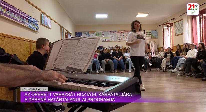 Kommentár nélkül (2025.10.02) az operett varázsát hozta el Kárpátaljára a Déryné Határtalanul Alprogramja (videó)
