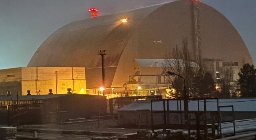 Orosz csapás miatt megszűnt a csernobili atomerőmű szarkofágjának áramellátása