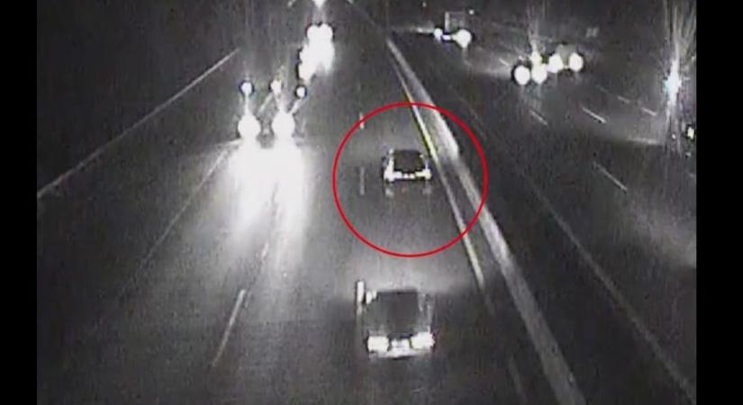 Tíz kilométeren át ment szembe a forgalommal egy osztrák nyugdíjas az M0-áson – a döbbenetes esetről videó is készült