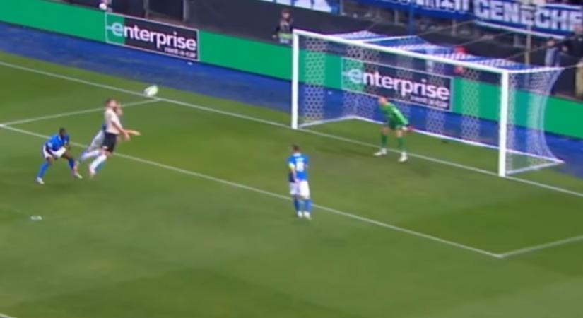 EL: Már Belgiumban is tudják, mennyire gyilkos Varga Barnabás feje - videón a Fradi vezető gólja