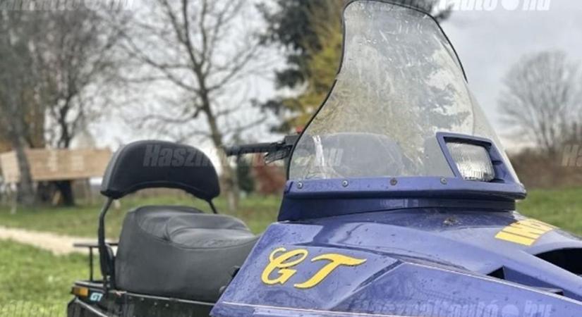 Itt van, amire vágytál: ez a motoros szán tökéletes társ lesz télre