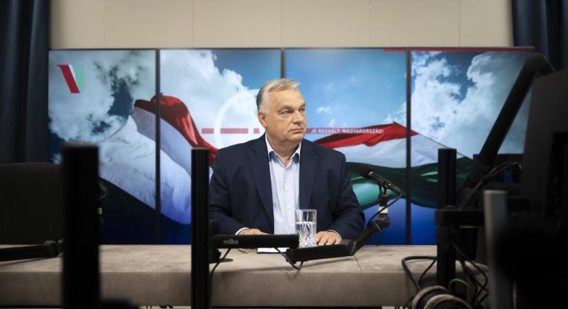 Orbán Viktor beszél a Kossuth Rádióban