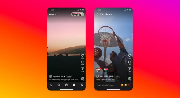 A Reels-felület válhat az Instagram új kezdőlapjává