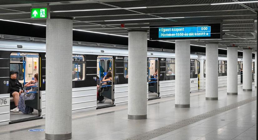Rejtélyes okokból leállt az M3-as metró