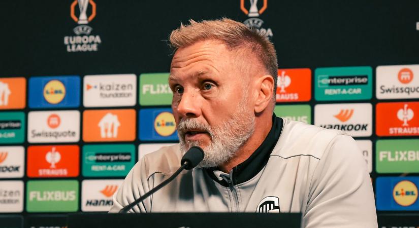 Genk-Fradi: Hogyan jön ide a Barcelona és az almás pite? - így magyarázkodott a vereség után a belgák edzője