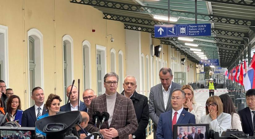 Sikeresen tesztelték, Vučić még ma átad(hat)ja a Szabadka–Újvidék vasútvonalat