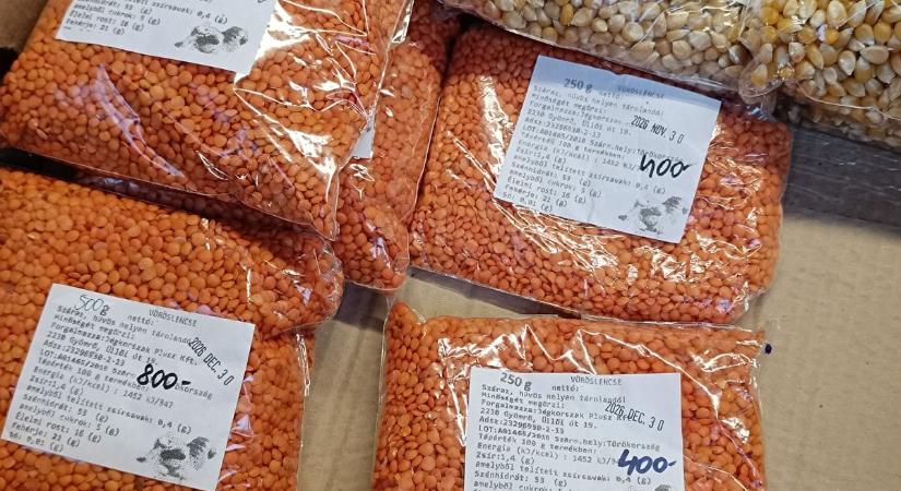 A vöröslencse, a quinoa és a goji bogyó - piaci termékek