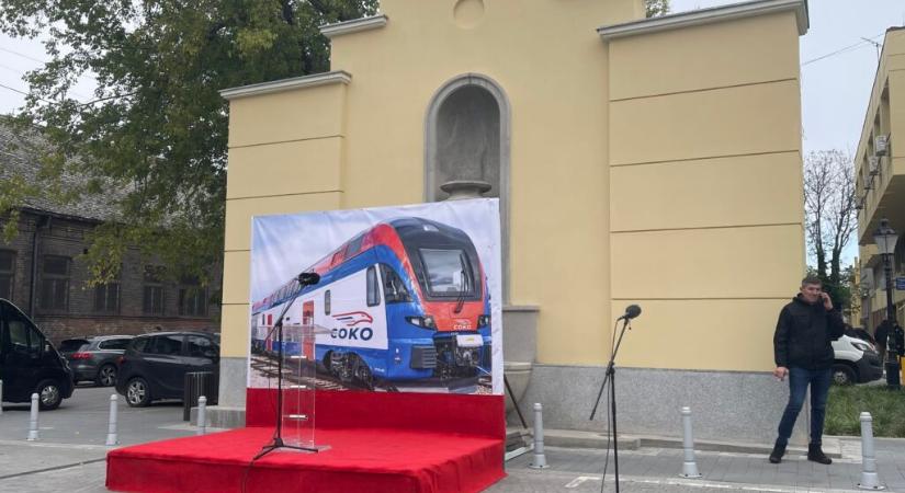 Elindult a gyorsvonat Belgrádból Szabadkára, Pásztor Bálint is a fedélzeten