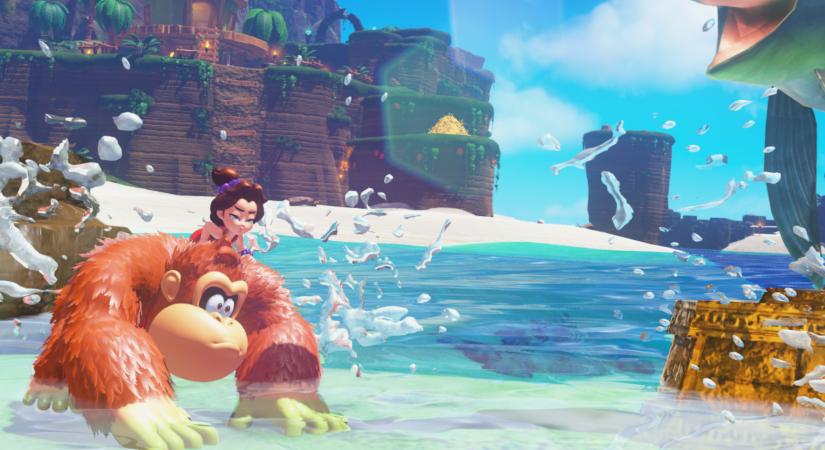 [Teszt] Donkey Kong Bananza - DK Island & Emerald Rush DLC