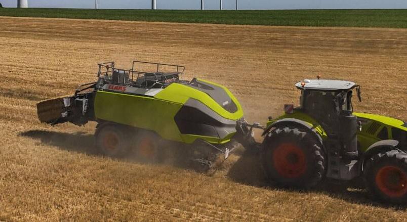 Elképesztő tömegű és sűrűségű bálákat gyárt a Claas innovatív gépe