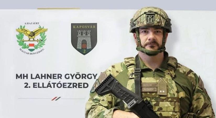 Hősies helytállással mentett életet a tizedes