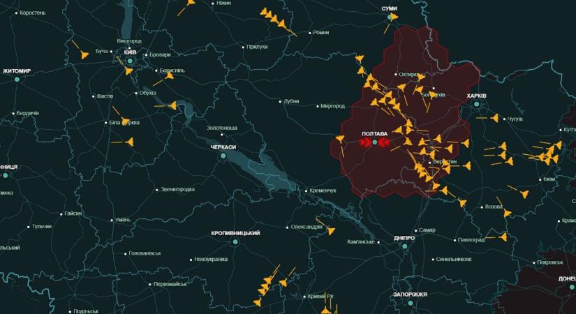 Oroszország hatalmas támadást indított az ukrán energetikai infrastruktúra ellen