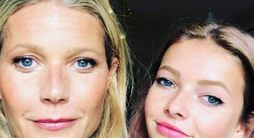 Gwyneth Paltrow lánya kiköpött édesanyja - fotók
