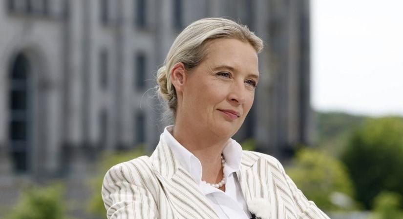 Ez már nem vicc: a balosok célkeresztet rajzoltak az AfD társelnökének a fejére