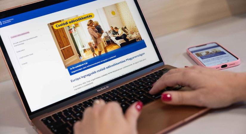Sokkal könnyebb lett a tájékozódás: elindult a családi adócsökkentés hivatalos weboldala