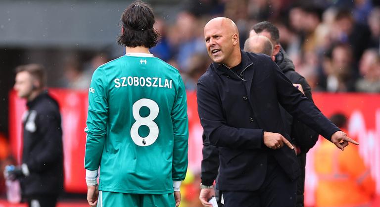 Szoboszlai Dominikot dicsérte a Liverpool vezetőedzője