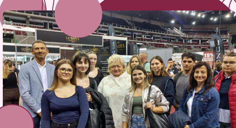 A Szépség Expon jártak az Eötvös fodrász tanulói