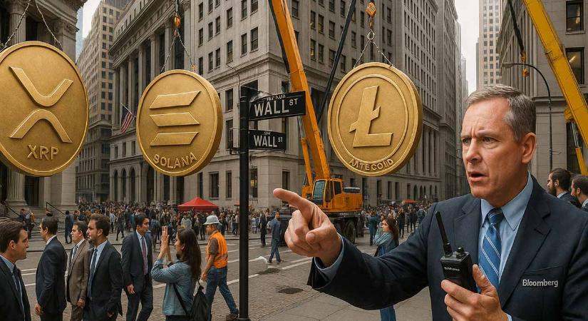 A Bloomberg vezető elemzője szerint izgalmas hónap vár az XRP-re, a Solanára és a Litecoinra