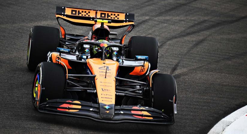 Norris nem találja az összhangot a McLarennel: „Rossz napunk volt”