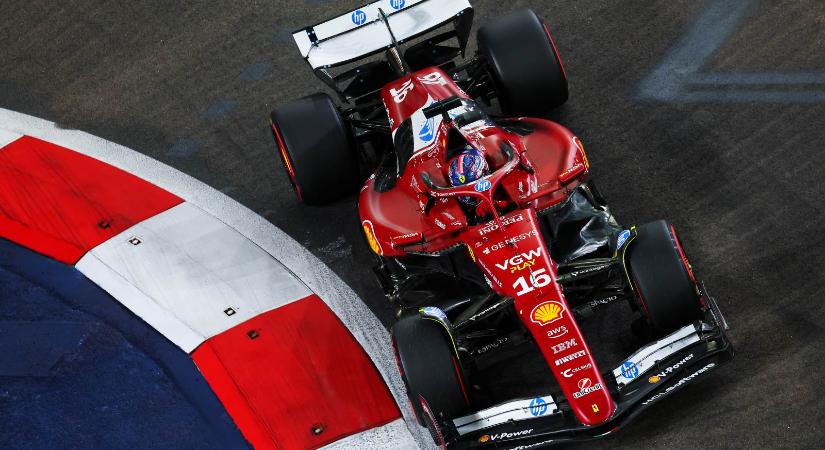 F1: Milliós bírság a Ferrarinak az edzés után