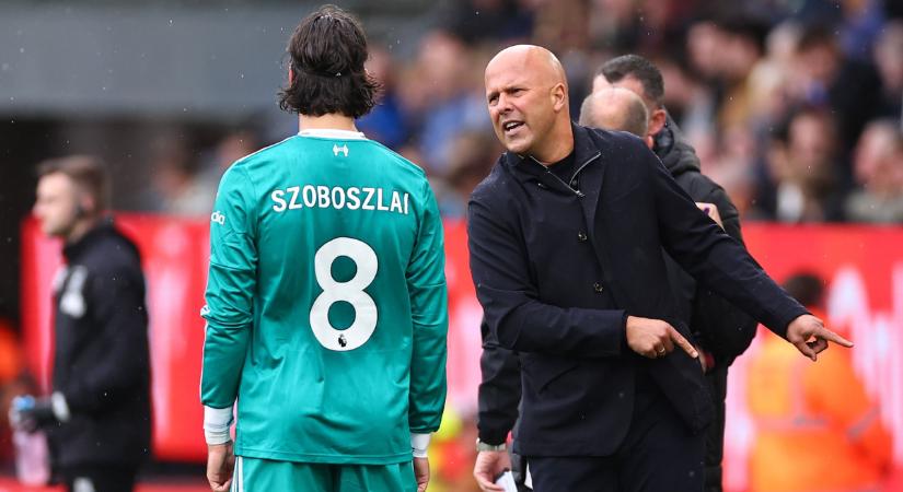 Lázadnak Szoboszlai miatt a csapattársai, Arne Slot tisztázta a helyzetet