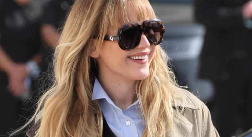 Tarol a boho blonde: Jennifer Lawrence is imádja az idei szezon legmenőbb hajtrendjét