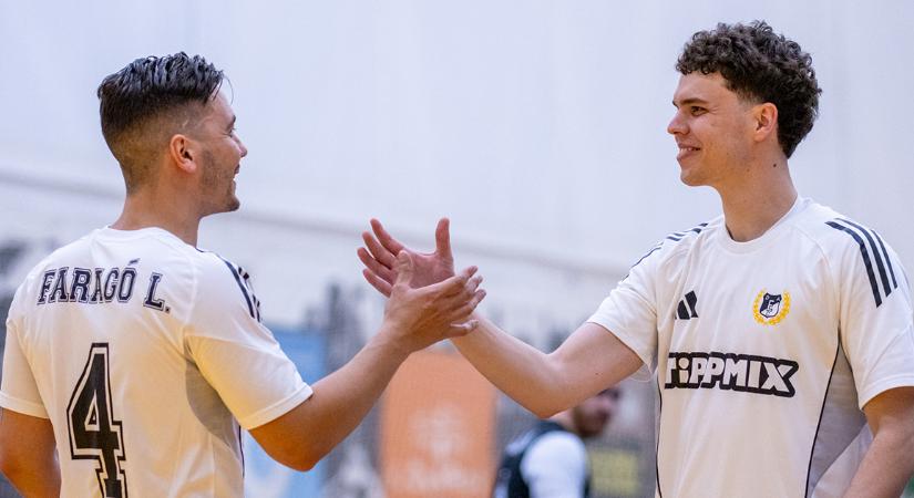 Nem ment könnyen, de behúzták hazai meccsüket a DEAC férfi futsalosai