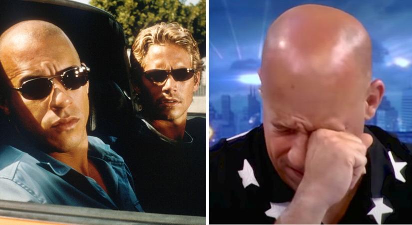 Szívfacsaró módon emlékezett meg Vin Diesel a 12 éve elhunyt barátjára, Paul Walkerre