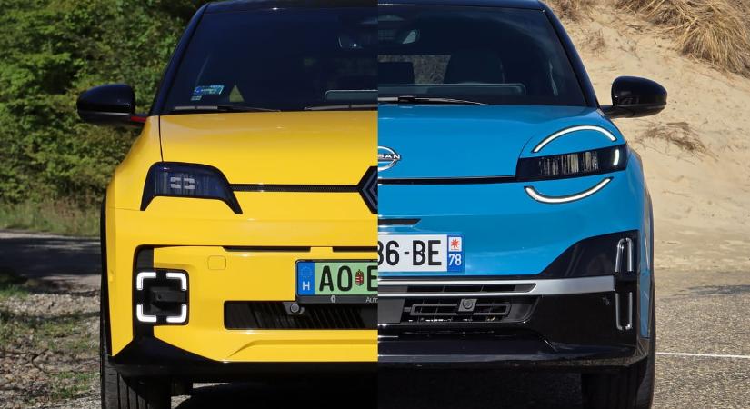 A vagány és a cuki: teszten a retrót kimaxoló új Renault 5 és testvére, az új Nissan Micra