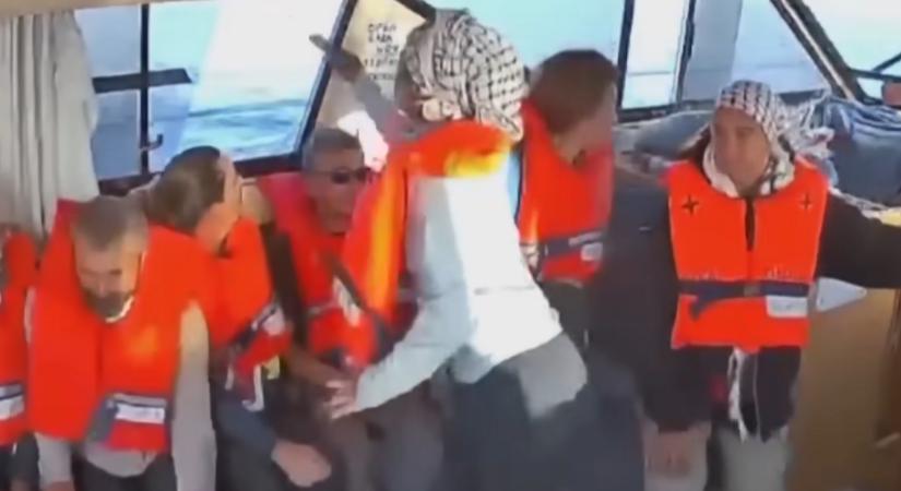 Ezért dobták Greta Thunbergék a tengerbe telefonjaikat, mielőtt elfogták őket az izraeli katonák